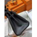 Birkin25cm 89//Black (Noir)