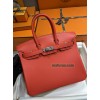 Birkin25cm T5/Rose Jaipur swift Silver Hardware