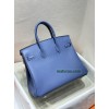 Birkin25cm R2/Blue Agate  swift Silver Hardware