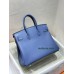 Birkin25cm R2/Blue Agate swift Silver Hardware