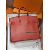 Birkin25cm Q5/Rouse Casaque  swift  Gold Hardware