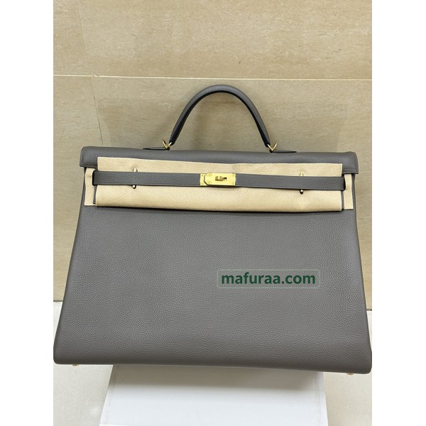 kelly50cm 8F/Etain  Togo Gold Hardware