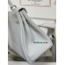 Kelly28cm 01White (Blanc) Togo Silver Hardware