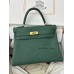 Kelly28cm Z6/Malachite Togo Gold Hardware
