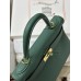 Kelly28cm Z6/Malachite Togo Gold Hardware