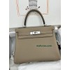 Kelly28cm S2/Trench  Togo Silver Hardware