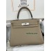 Kelly28cm S2/Trench Togo Silver Hardware