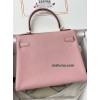 Kelly28cm 3Q/Rose Sakura   Togo Silver Hardware