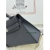 mini Kelly 85/Ardoise epsom Silver Hardware