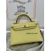 mini Kelly 1Z/Jaune Poussin epsom
