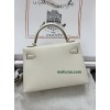 mini Kelly 10/Craie   Epsom Gold Hardware