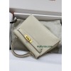 mini Kelly 10/Craie   Epsom Gold Hardware