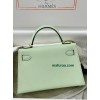 mini Kelly 0S  vertdeau   Hermes Vert fizz  Epsom Gold Hardware