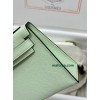 mini Kelly 0S  vertdeau   Hermes Vert fizz  Epsom Gold Hardware