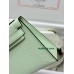 mini Kelly 0S vertdeau Hermes Vert fizz Epsom Gold Hardware