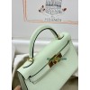 mini Kelly 0S  vertdeau   Hermes Vert fizz  Epsom Gold Hardware