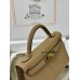 mini Kelly 0M/Chai Epsom Gold Hardware