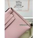 Kelly Pochette 3Q/Rose Sakura Epsom Silver Hardware