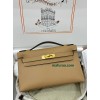 Kelly Pochette 0M/Chai Epsom Gold Hardware