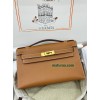 Kelly Pochette 37 /Gold Epsom Gold Hardware