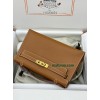 Kelly Pochette 37 /Gold Epsom Gold Hardware