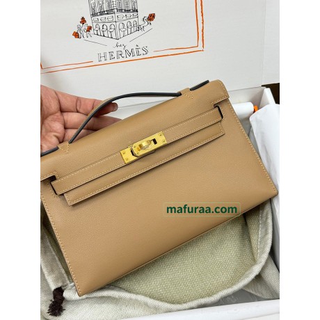 Kelly Pochette 0M/Chai  swift  Gold Hardware