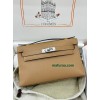 Kelly Pochette 0M/Chai swift  Silver Hardware