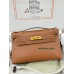 Kelly Pochette 37 Gold swift Gold Hardware
