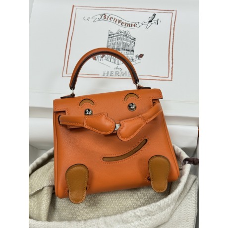 Kelly doll 93/Orange Silver Hardware