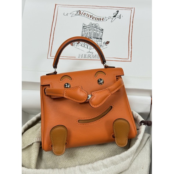 Kelly doll 93/Orange Silver Hardware