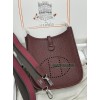 mini Evelyn 57/Bordeaux  CLEMENCE  TC Silver Hardware