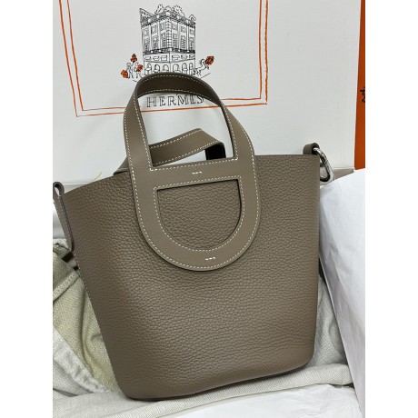 in the loop 18/Étoupe Grey (Étoupe)   Silver Hardware