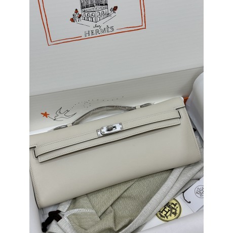 Kelly cut  31cm s  10/Craie  クレ Silver Hardware