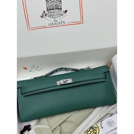 Kelly cut 31cm U4/ swift  Silver Hardware