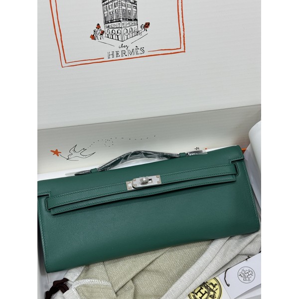 Kelly cut 31cm U4/ swift  Silver Hardware