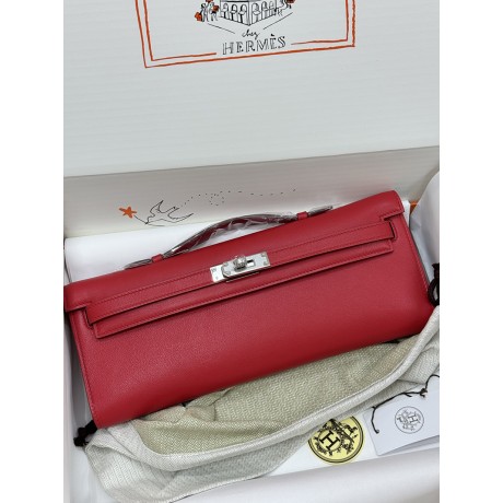 Kelly cut 31cm Q5/Rouse Casaque   Silver Hardware