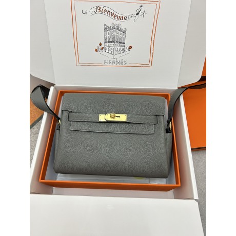 Kelly messenger 25cm 0L/ Gris Meyer  