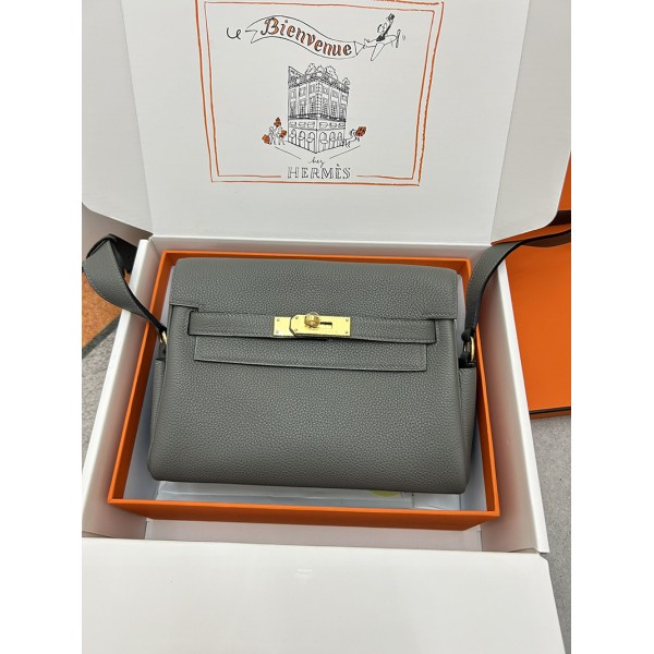 Kelly messenger 25cm 0L/ Gris Meyer  