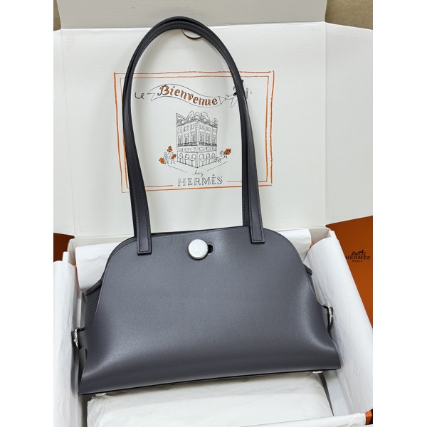 Tablier Sellier 85/Ardoise   Gold Hardware 26x16x9