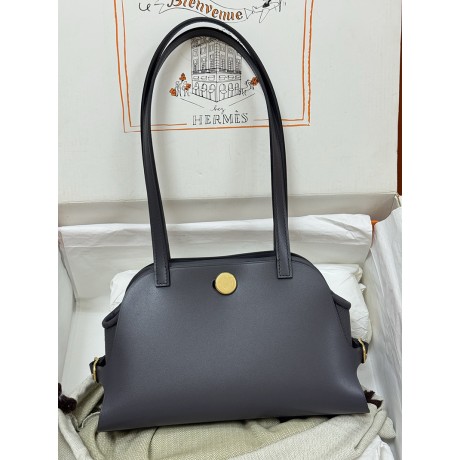 Tablier Sellier 85/Ardoise   Gold Hardware 26x16x9